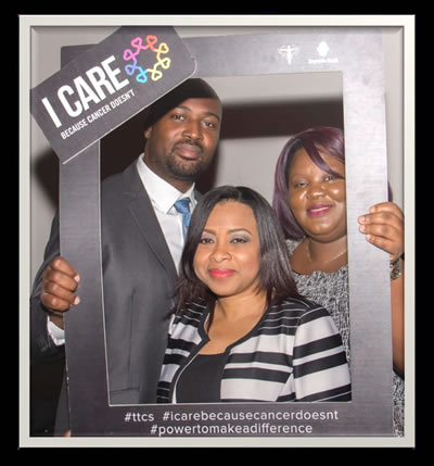 In Photo Front: Dr. Marisa Nimrod - Chairman, CAOH 2018. Back: Mr. Idi Stuart &ndash; TTRNA President, Ms. Rhonda Peters &ndash; Oncology Nurse