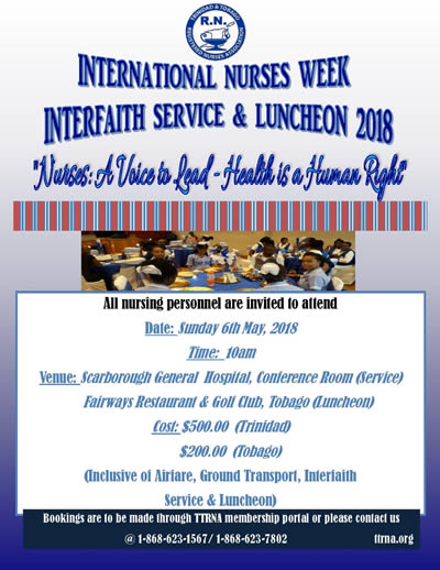 InterFaith Service and Luncheon 2018