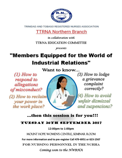 Members Equipped for the World of Industrial Relations