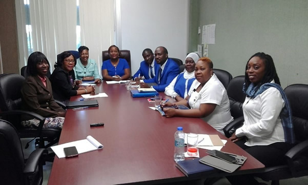 Judy Martinez, (GM Industrial Relations and Employee Services), Judy Thomas. (GM Human Resources),Roslyn Renaud (GM Nursing), Aleisha Edwards,(staff Representative), Corey Dillon (Secretary), Idi Stuart (President),Susan Harrison (staff Representative),Avion Bailey (Staff Representatives), Letitia Cox (Chairperson Northern Branch) Judy Martinez, (GM Industrial Relations and Employee Services), Judy Thomas. (GM Human Resources),Roslyn Renaud (GM Nursing), Aleisha Edwards,(staff Representative), Corey Dillon (Secretary), Idi Stuart (President),Susan Harrison (staff Representative),Avion Bailey (Staff Representatives), Letitia Cox (Chairperson Northern Branch)